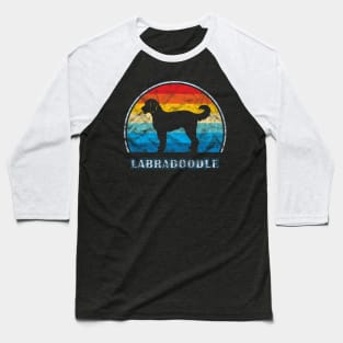 Labradoodle Vintage Design Dog Baseball T-Shirt